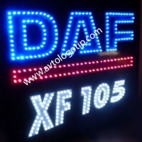 Светящийся логотип для грузовика DAF XF105