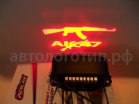 проектор заднего бампера ak47 проекция логотипа на бампер