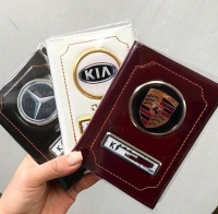 Обложка на документы с логотипом KIA