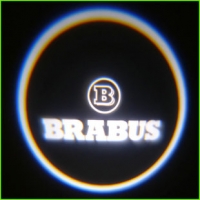Беспроводная подсветка дверей с логотипом Brabus