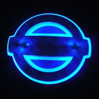 подсветка логотипа nissan note подсветка логотипа