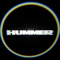 Подсветка дверей с логотипом Hummer 5W mini