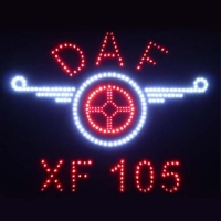 Светящийся логотип Daf XF105
