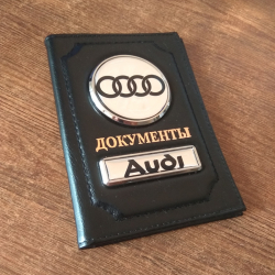 Обложка для документы с логотипом автомобиля