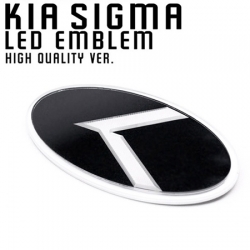 2d светящийся логотип kia sigma 2d логотипы