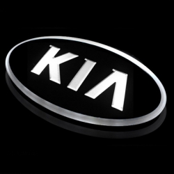2d светящийся логотип kia 2d логотипы