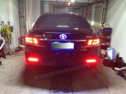 4d светящийся логотип toyota 14*10 см 4d логотипы