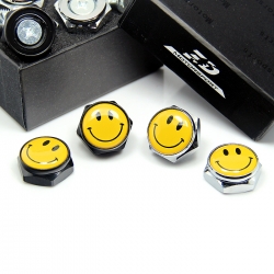 болты крепления гос номера с логотипом smile болты номерного знака с логотипом