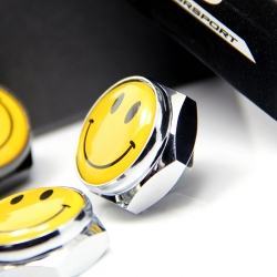 болты крепления гос номера с логотипом smile болты номерного знака с логотипом