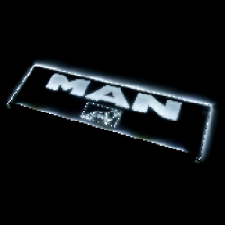 табличка man логотипы ман