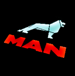табличка светящаяся в спальник man логотипы ман