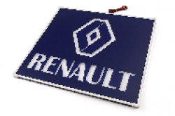 табличка светящаяся в спальник renault логотип рено