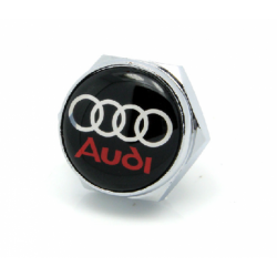 болты крепления госномера с логотипом audi болты номерного знака с логотипом