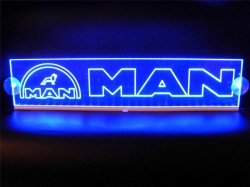 светящаяся табличка man 2d логотипы ман