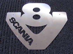 логотип scania v8 на капот логотипы скания