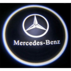 штатные проекторы в двери mercedes clk 7w штатная подсветка дверей