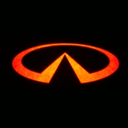 проектор заднего бампера infiniti проекция логотипа на бампер