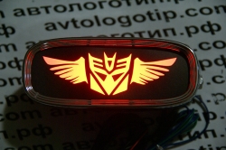 проектор заднего бампера decepticon проекция логотипа на бампер