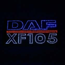 большой светодиодный логотип daf xf105 логотипы даф