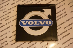 светящийся логотип для грузовика volvo red логотип вольво