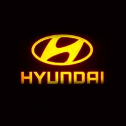 проектор заднего бампера hyundai проекция логотипа на бампер
