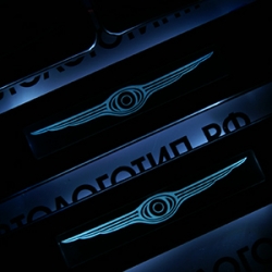 накладки на пороги с подсветкой chrysler chrysler