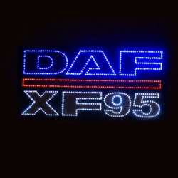 большой светодиодный логотип daf xf95 логотипы даф