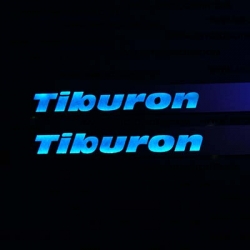 накладки на пороги с подсветкой hyundai tiburon зеркальные накладки на пороги c подсветкой