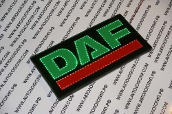 светящийся логотип daf большой логотипы даф