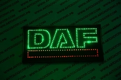 светящийся логотип daf большой логотипы даф