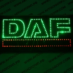 светящийся логотип daf большой логотипы даф