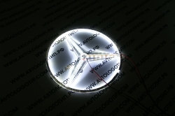 подсветка логотипа грузовика mercedes логотип мерседес