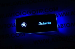 подсветка центральной консоли skoda octavia подсветка подстаканников и дверных ниш