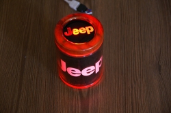 пепельница с подсветкой jeep 2d пепельница с логотипом автомобиля 2d