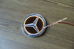 5d светящийся логотип mercedes 5d логотипы