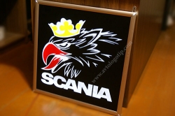 светящийся логотип scania логотипы скания