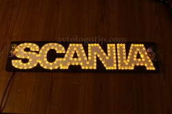 светодиодная табличка scania логотипы скания