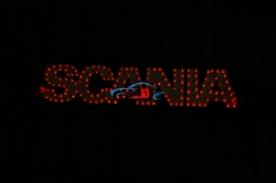 светодиодная табличка scania логотипы скания