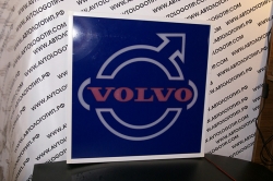 табличка светящаяся в спальник volvo логотип вольво