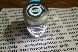 пепельница с подсветкой логотипа volvo 2d пепельница с логотипом автомобиля 2d