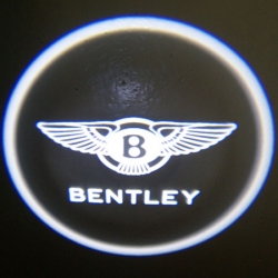 подсветка дверей с логотипом bentley 7w mini подсветка дверей mini 7w (врезная)