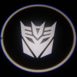 подсветка дверей с логотипом decepticons 7w mini подсветка дверей mini 7w (врезная)