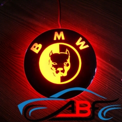 светящийся логотип bmw pitbull pitbull