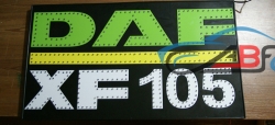 светящийся логотип для грузовика daf xf105 логотипы даф