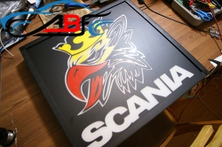светящийся логотип scania логотипы скания