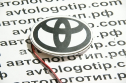 2d светящийся логотип toyota 2d логотипы