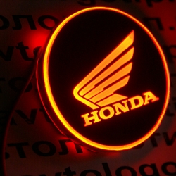 2d светящийся логотип honda на мотоцикл мотоциклы