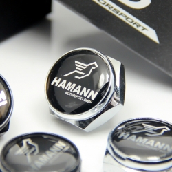 болты крепления госномера с логотипом hamann болты номерного знака с логотипом