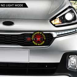 светящийся логотип kia на решетку радиатора светящийся логотип на решетку радиатора
