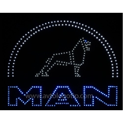светящийся логотип для грузовика man логотипы ман